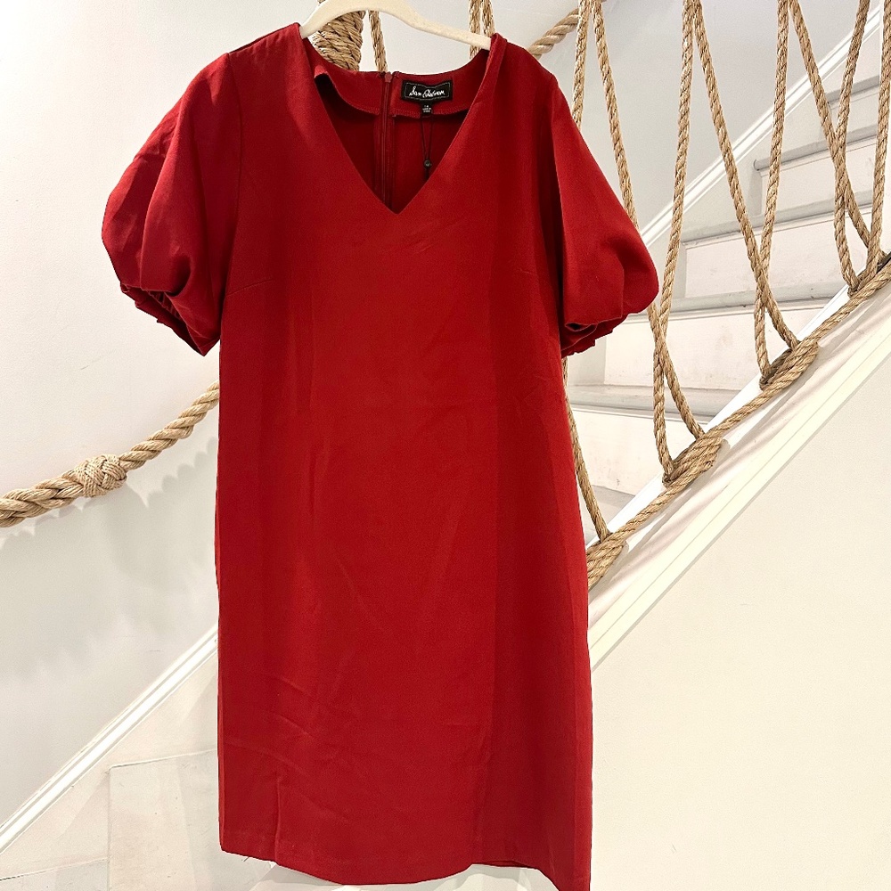 Sam Edelman Burgundy Cocktail Dress